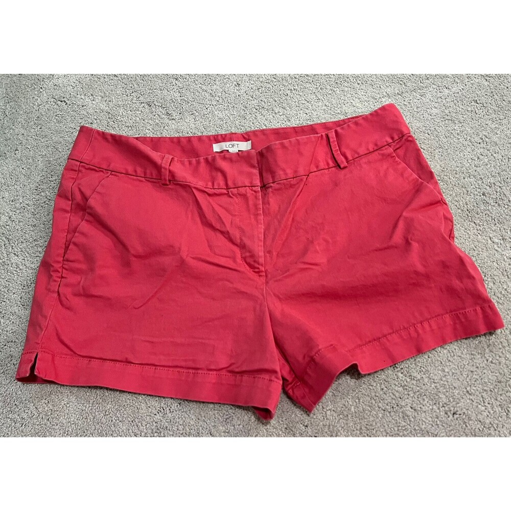Loft Pink Riviera Shorts with 4" Inseam Size 16